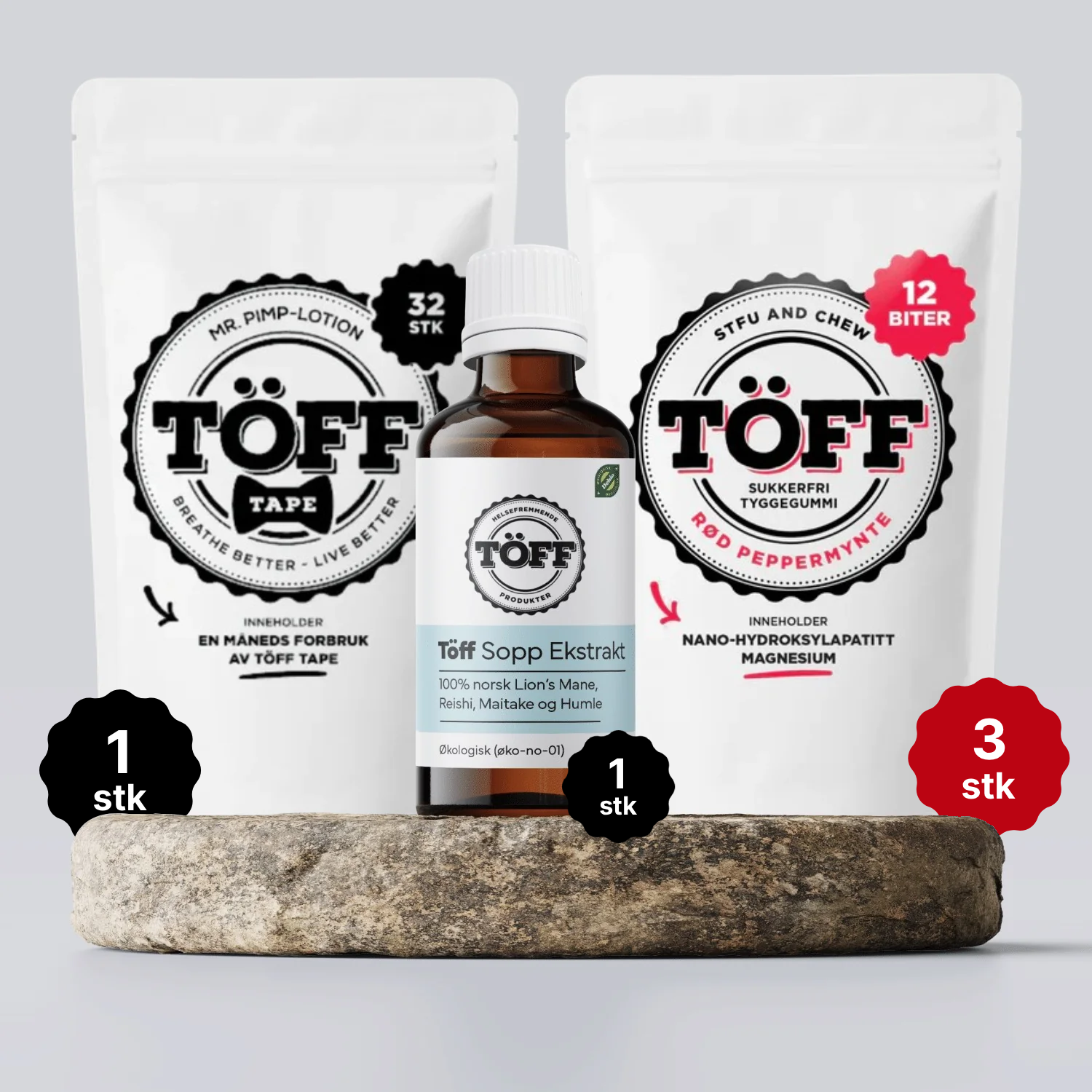 Töff™ Triopakken